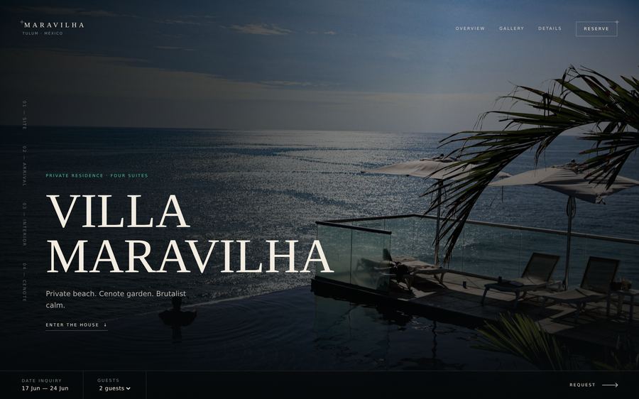 Villa Maravilha — Hospitality